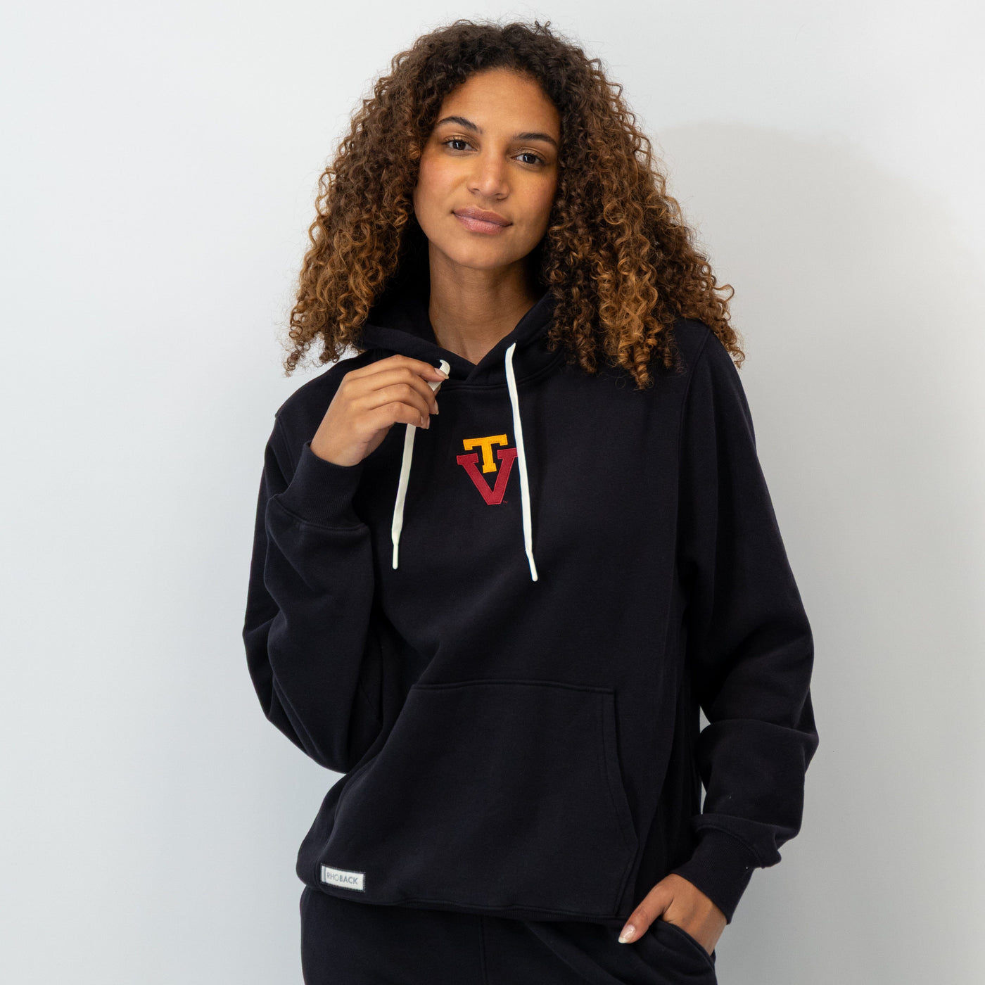 Ready Collegiate Hoodie - Virginia Tech | Solid - Midnight Black - Virginia Tech - 1 (Women)