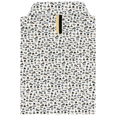 The Wake Forest Gameday | Collegiate Polo | The Wake Forest Gameday - White/Old Gold