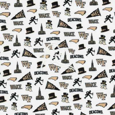The Wake Forest Gameday | Collegiate Polo | The Wake Forest Gameday - White/Old Gold