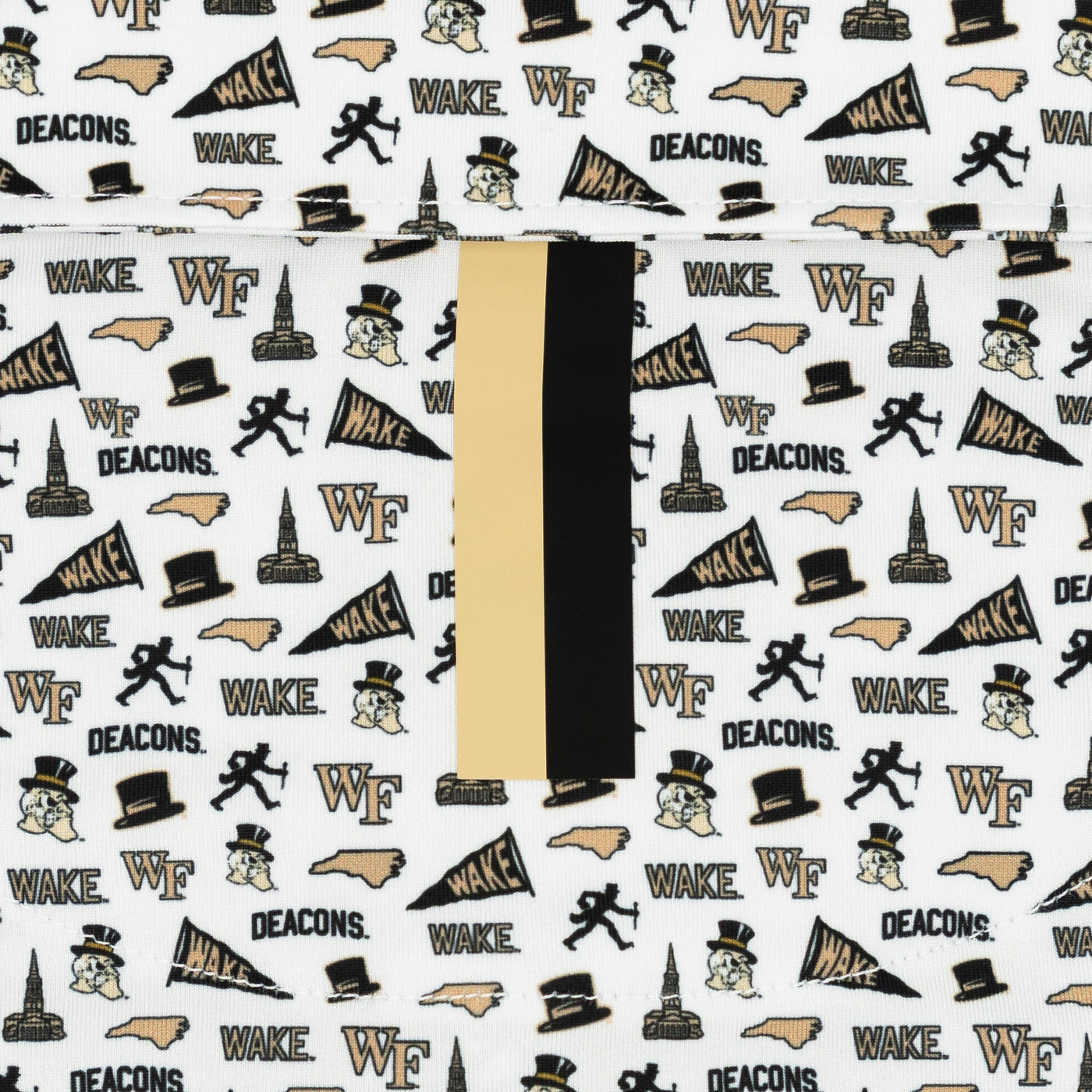 The Wake Forest Gameday | Collegiate Polo | The Wake Forest Gameday - White/Old Gold