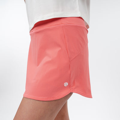 Steffi Active Skort | Solid - Watermelon