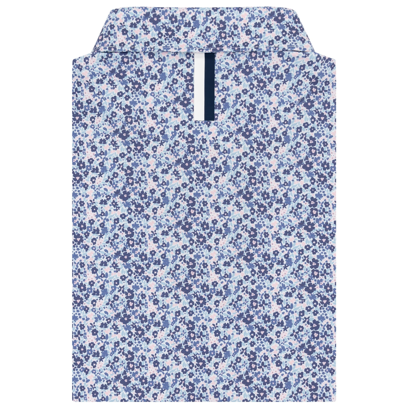 The Wildflower | Performance Polo | The Wildflower - White/Flag Blue