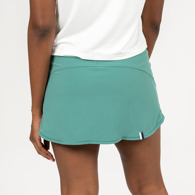 Steffi Active Skort | Solid - Willow Green