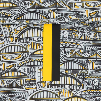 The Yinzer | Performance Polo | The Yinzer - White/Black