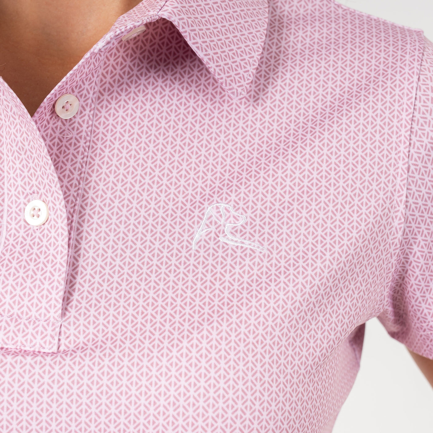 Zig Performance Polo | The Zig - Dusk Pink/Lotus Pink