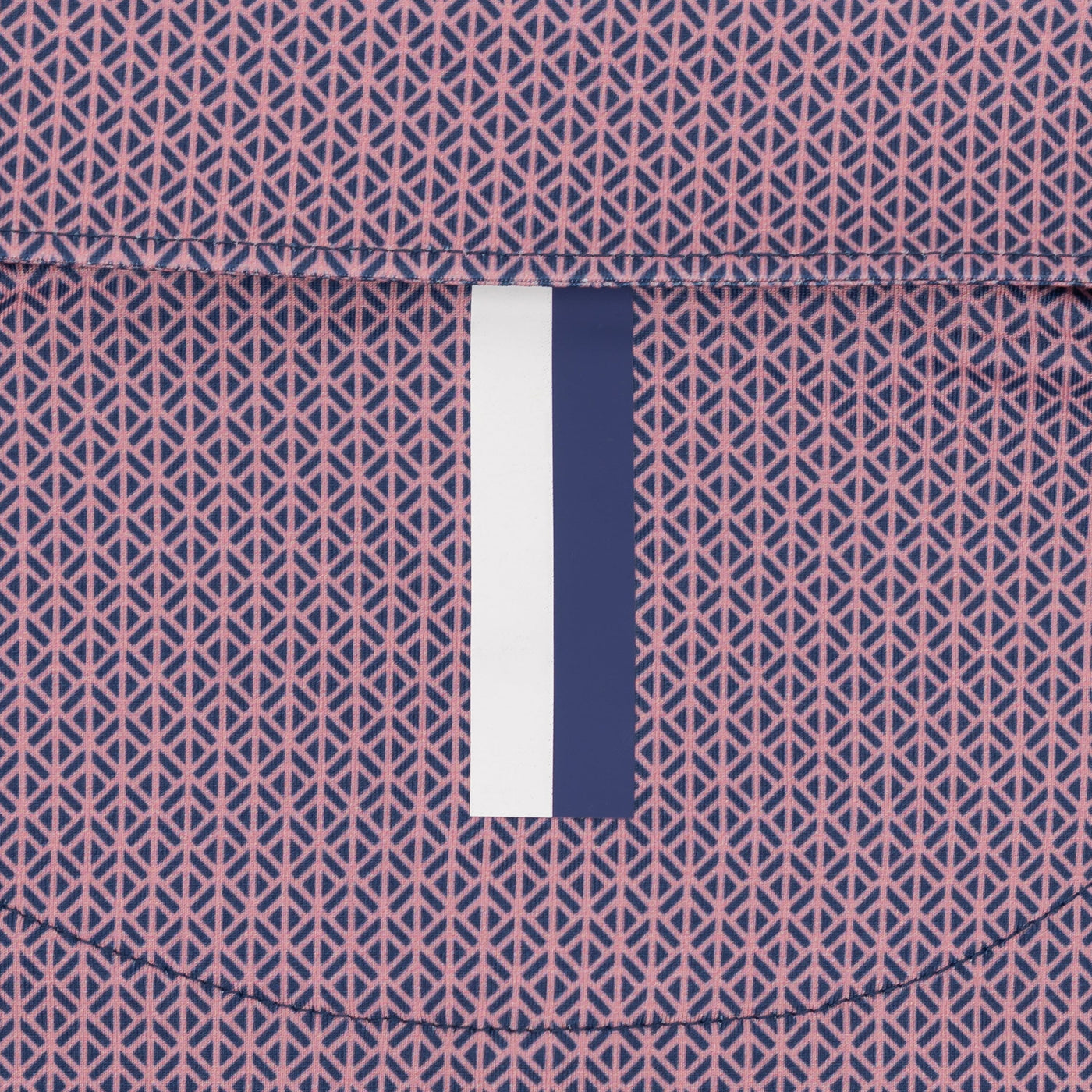 The Zig | Performance Polo | The Zig - Flag Blue/Dusk Pink