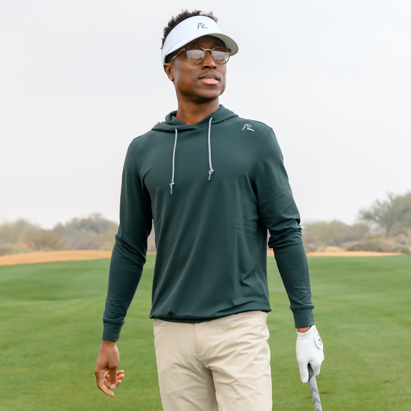 Hesi Performance Hoodie | Solid - Ponderosa Green