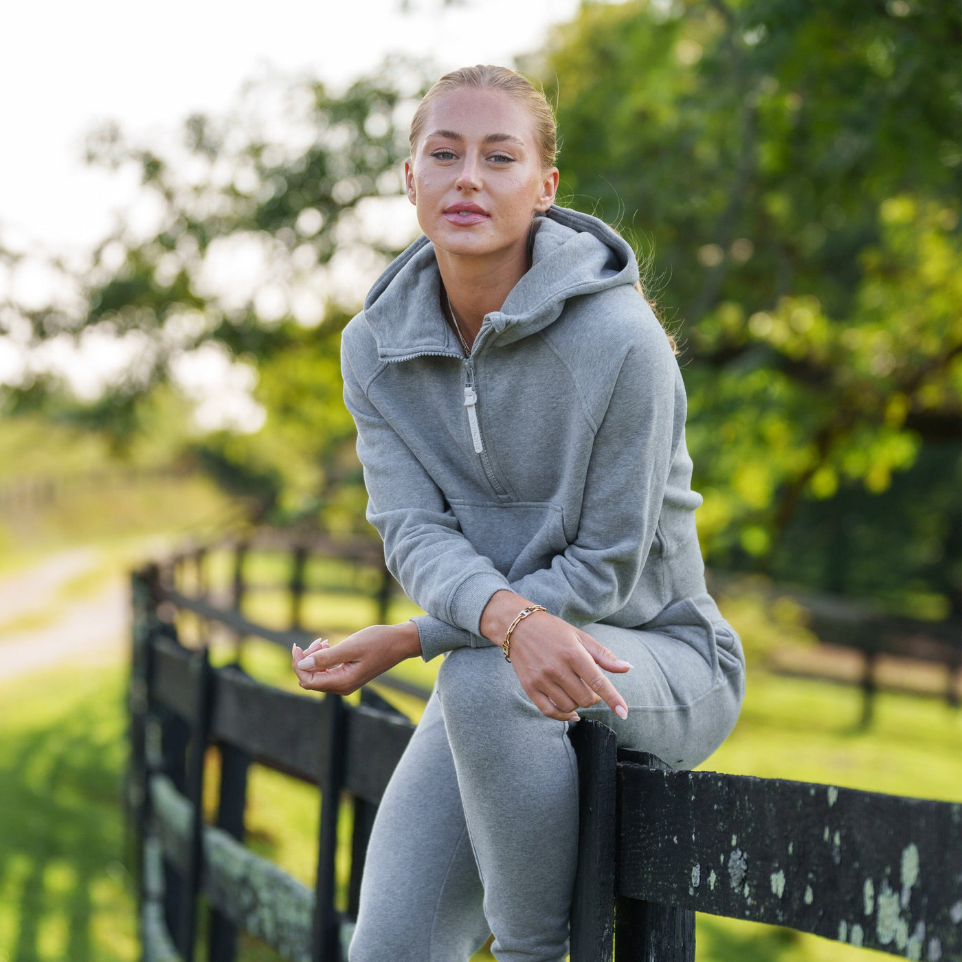 Clarity Half-Zip Hoodie | Heather - Boulder Grey