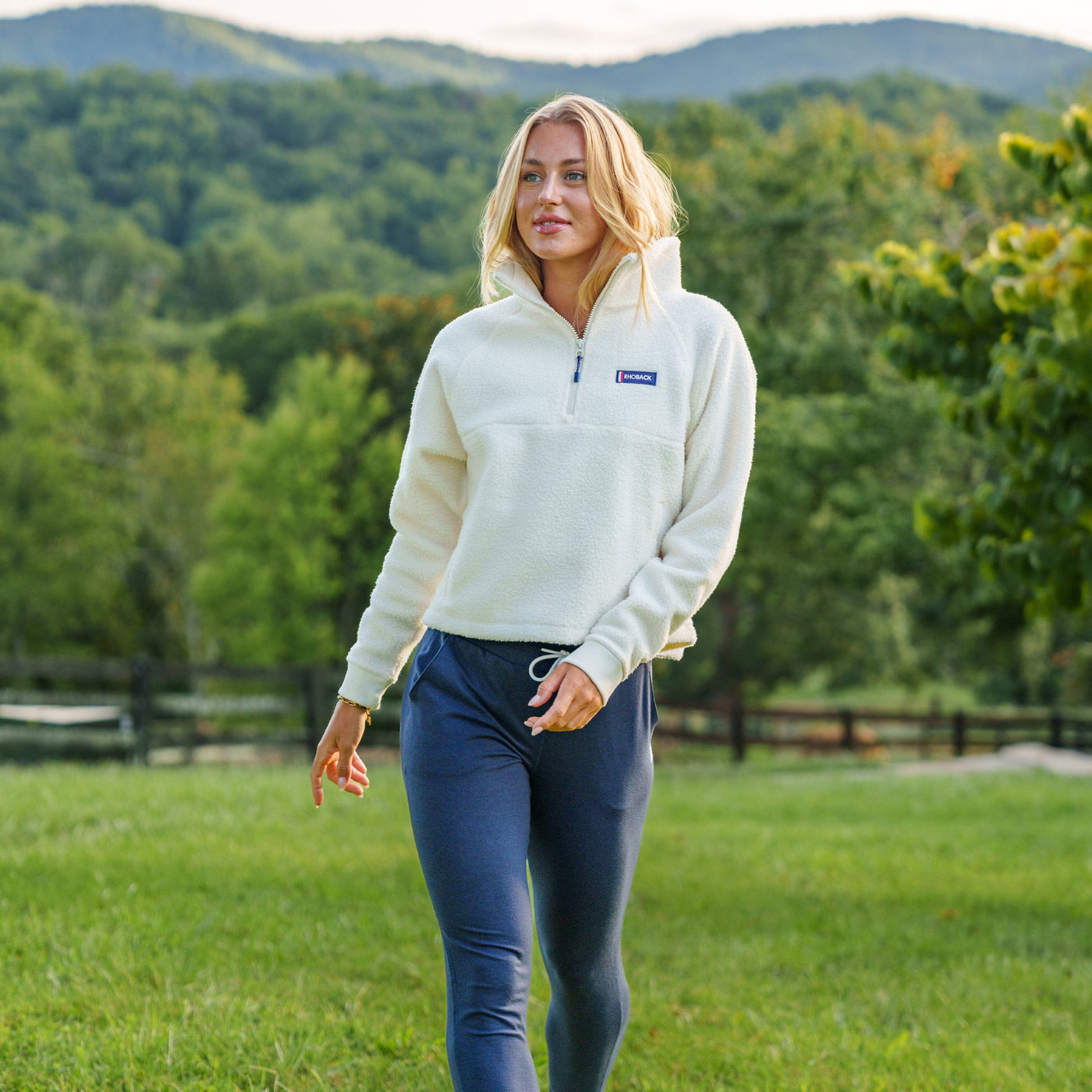 Rivanna Fleece Pullover | Solid - Ivory