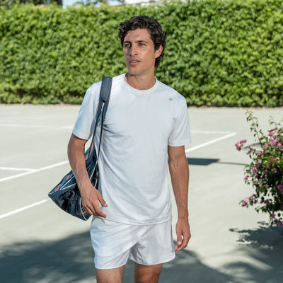 Blitz Tech Tee | Solid - White